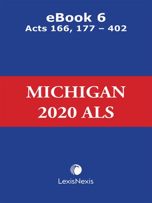 cover image of Michigan Advance Legislative Service